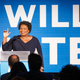 Former minority leader of the Georgia House of Representatives Stacey Abrams speaks to a crowd at a Democratic National Committee event at Flourish in Atlanta on June 6, 2019 in Atlanta, Georgia. The DNC held a gala to raise money for the DNCs IWillVote program, which is aimed at registering voters.